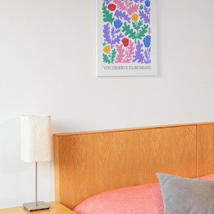 Custom Stuttering Canvas Person Who Stutters SLP Office Decor, Speech Language Pathologist Matte Stretched Floral Inspiring Wall Art, 1.25"