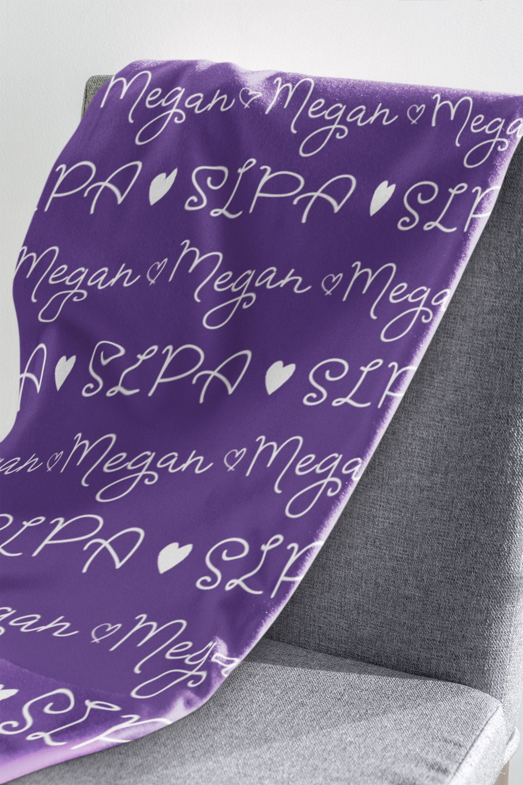 Custom SLPA Blanket for Speechlanguage Pathology Assistant