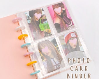 Porte-carte Avec Anneau – 7,5x13,5 Cm, PVC Noir, Pour Cartes De Bus, Photos, étudiant, Rangement Pratique