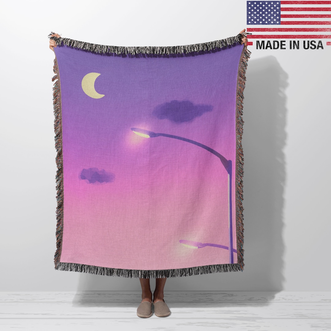 Anime Woven Blanket Throw Wall Anime Tapestry Woven Throw 100 Cotton