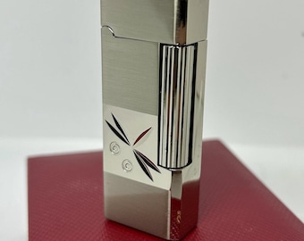 Increíble encendedor de gas vintage coleccionable de la vieja escuela en una caja