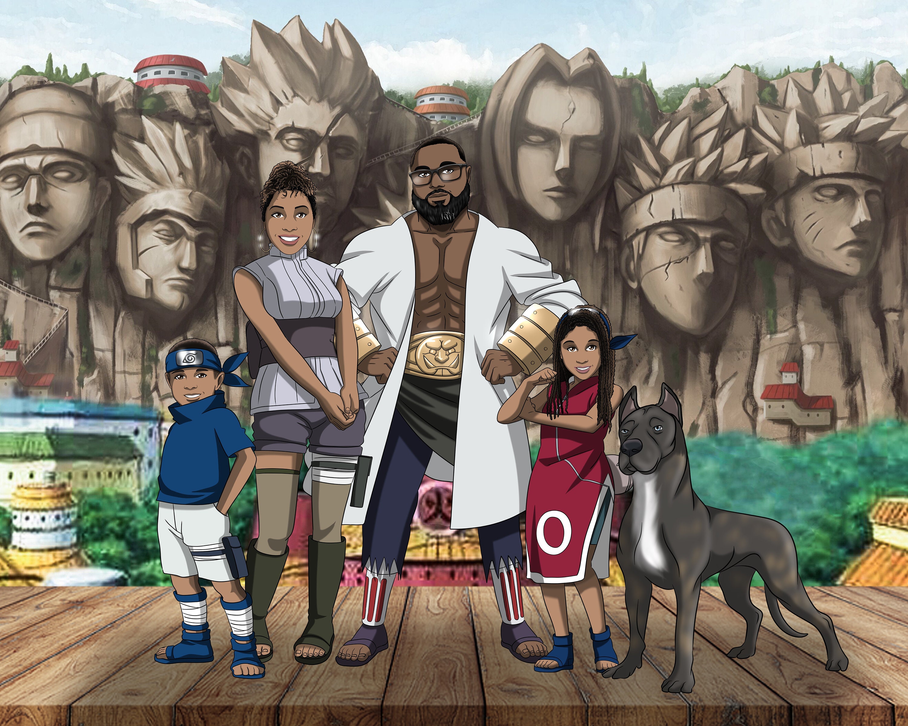 fathers day anime shirt