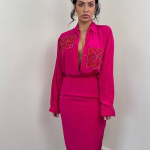 Pretty Pink Silk Set