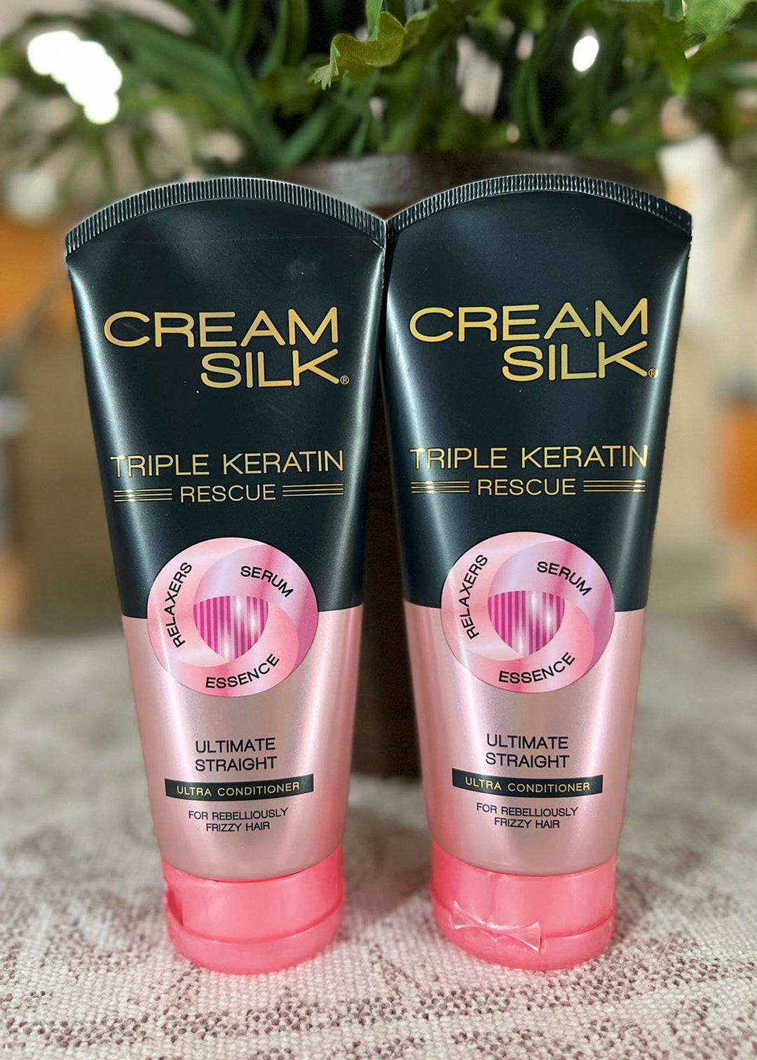 CREAMSILK Triple Keratin Rescue Ultimate Straight Ultra Conditioner