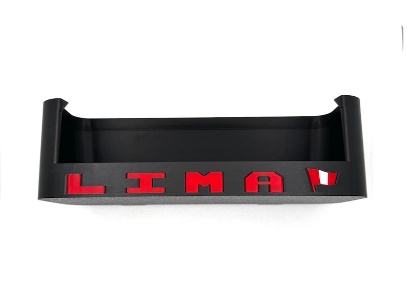 Black ABS Plastic Sunglass Tray W/Colored Text For 2021+ Ford Bronco. Personalized Text