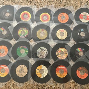 Monkees, Nancy Sinatra, Meat Loaf, Olivia Newton-John, Percy Sledge, 45s, 1970s, Vinyl, Vintage, Records