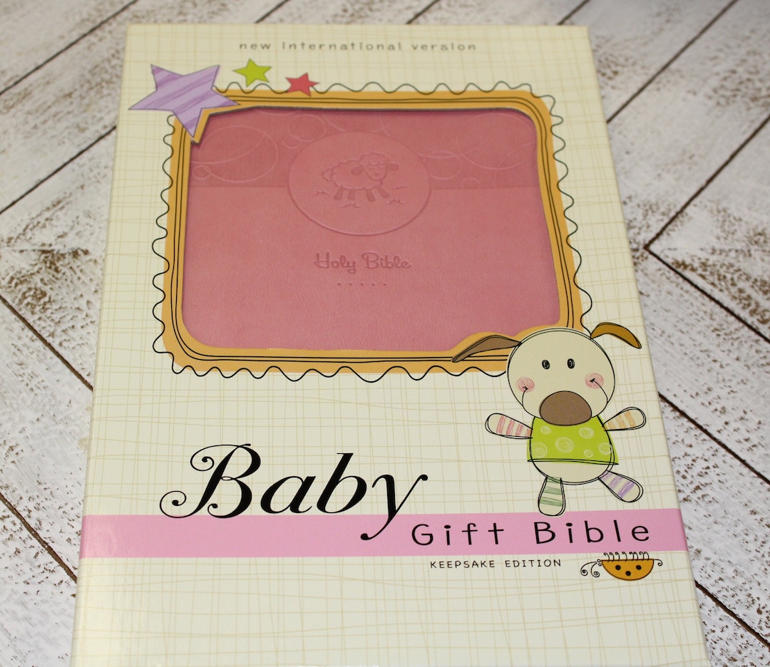Personalized Baby Gift Bible Baby Girl Gift Bible New International