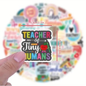 25 geheimnisvolle inspirierende Lehrer-Aufkleber | Belohnungsaufkleber für das Klassenzimmer & Geschenke für Lehrer