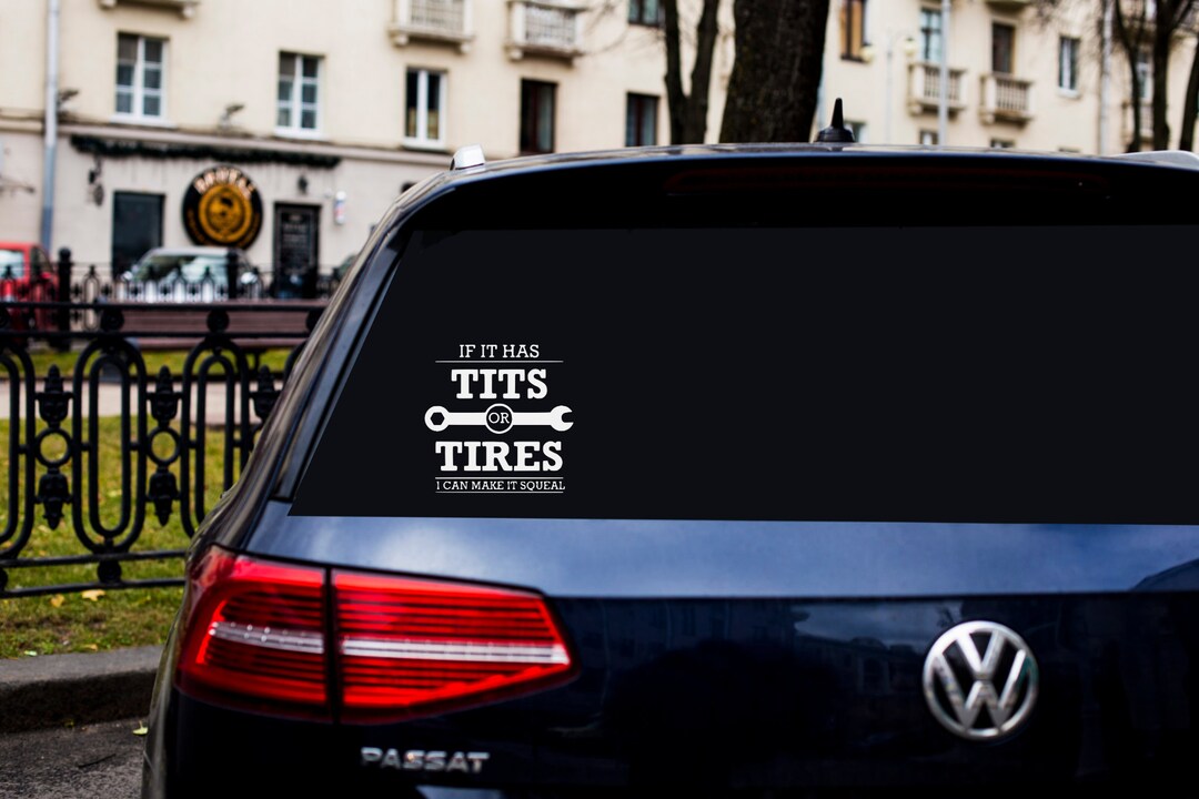 Sarcastic Car Window Vinyl Decal: Funny Bumper Sticker - Etsy