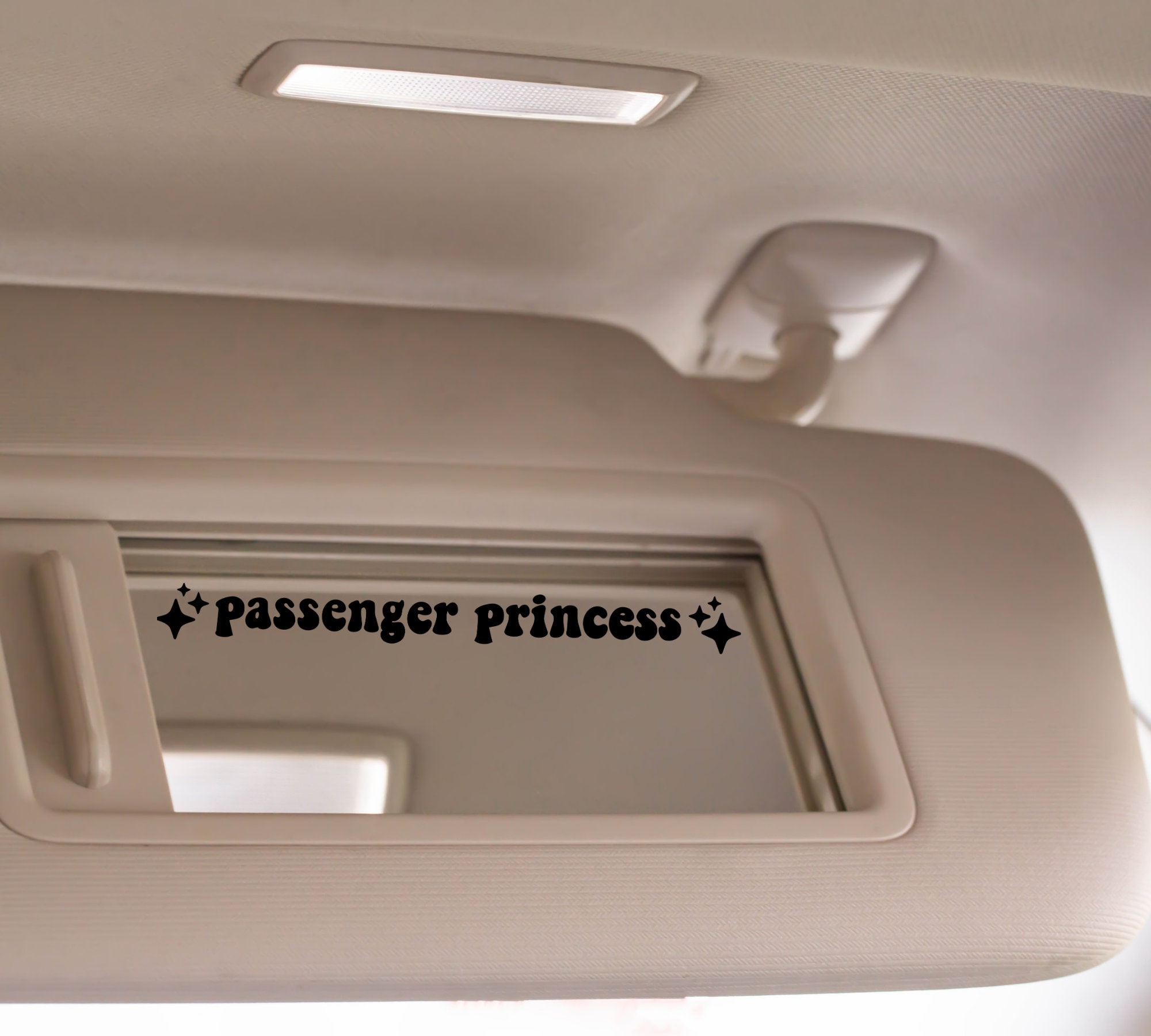 Passenger Princess Car Decal, Car Accessories, Trendy, Cute, Gift, Laptop,  Water Bottle, Rear View Sticker, Bumper Sticker, Rear View Mirror -   Denmark