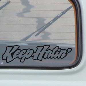 Honda Keep Hatin Jdm Car Window Decal Stickers