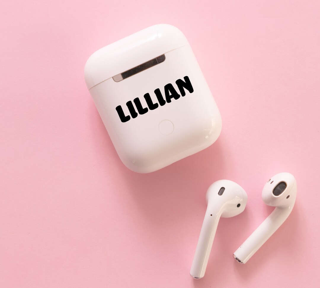 Custom Name AirPod Case Vinyl Decal AirPod Pro AirPod Etsy