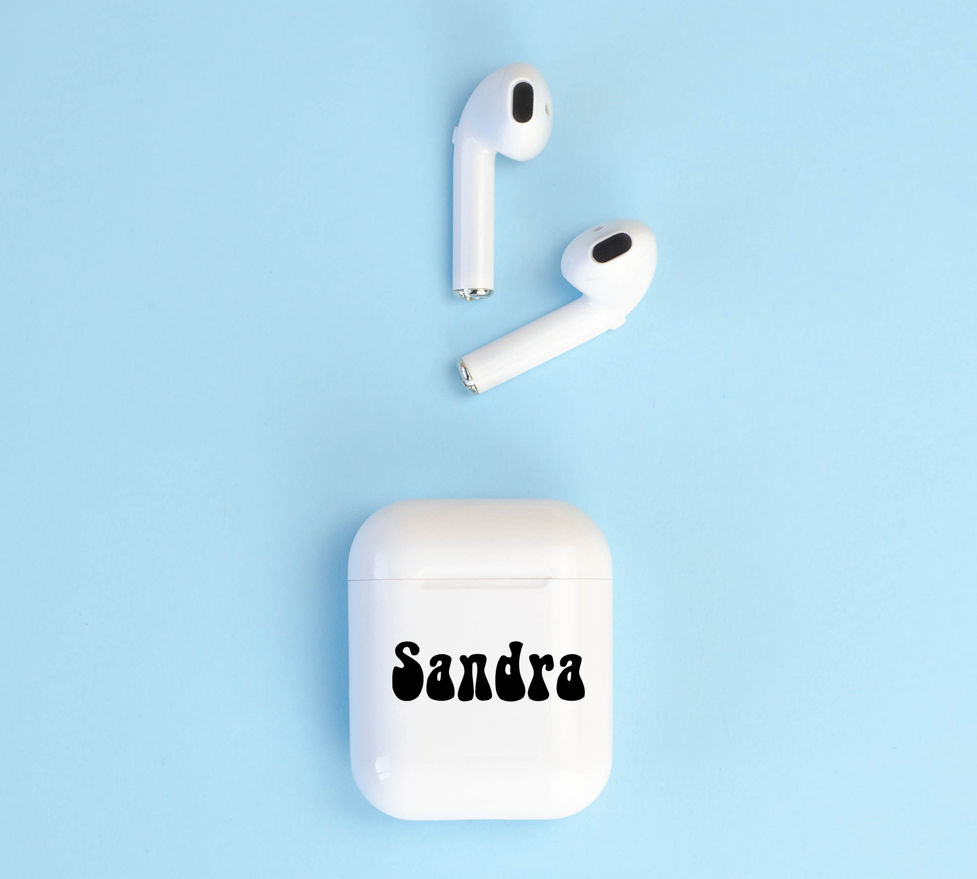 Custom Name Airpod Case Vinyl Decal Airpod Pro Airpod Etsy