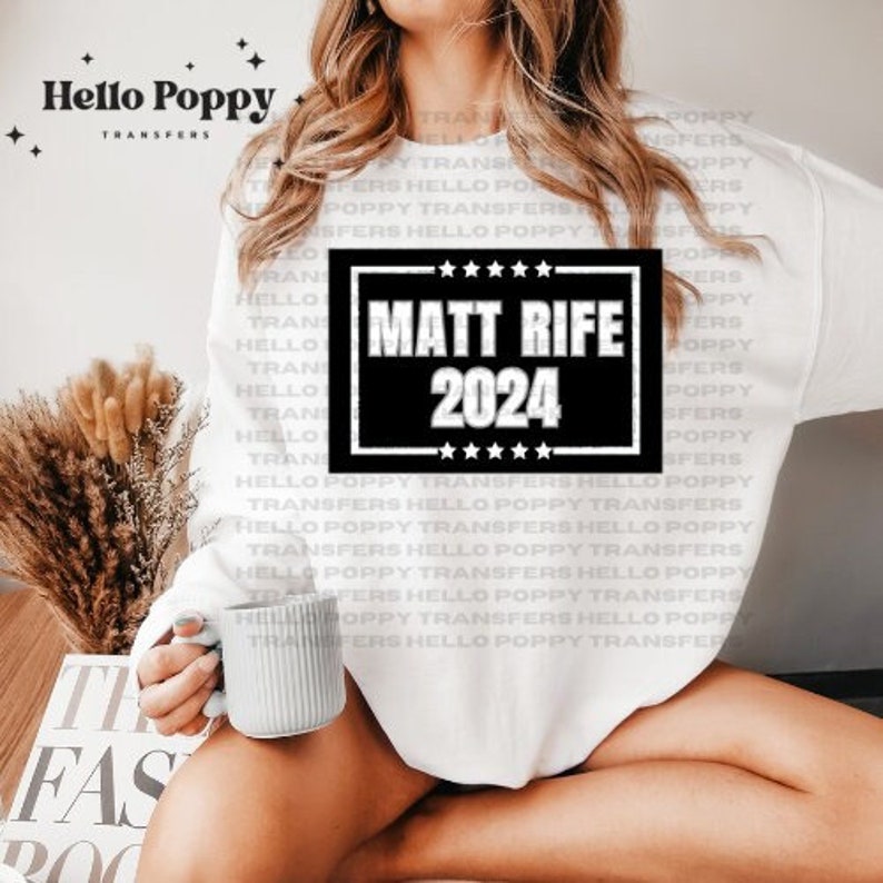 Matt Rife 2024 Matt Rife DTF Transfer Ready to Press DTF Etsy