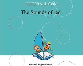 Suffix ED Worksheets | Phonics Activities | Reading Intervention | Orton Gillingham Printable