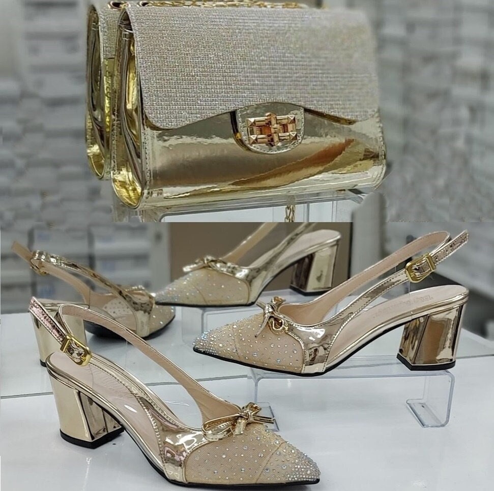 Occasion shoes and matching bags