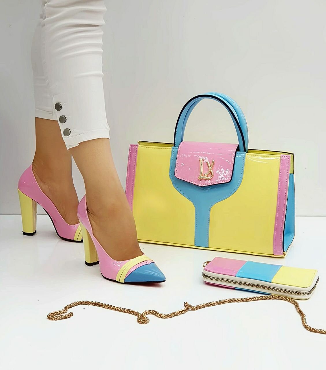 New collection matching bag & shoe set