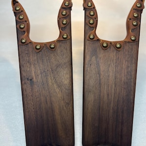 Boot Jack Peruvian Walnut Boot Accessory Gift For Dad Handmade Boot Jack Cowboy Custom Gift