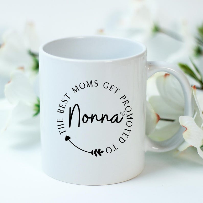 Nonna Text Cursive Promoted to Nonna Png, Nonna Instant Download, Pregnancy Reveal SVG ...