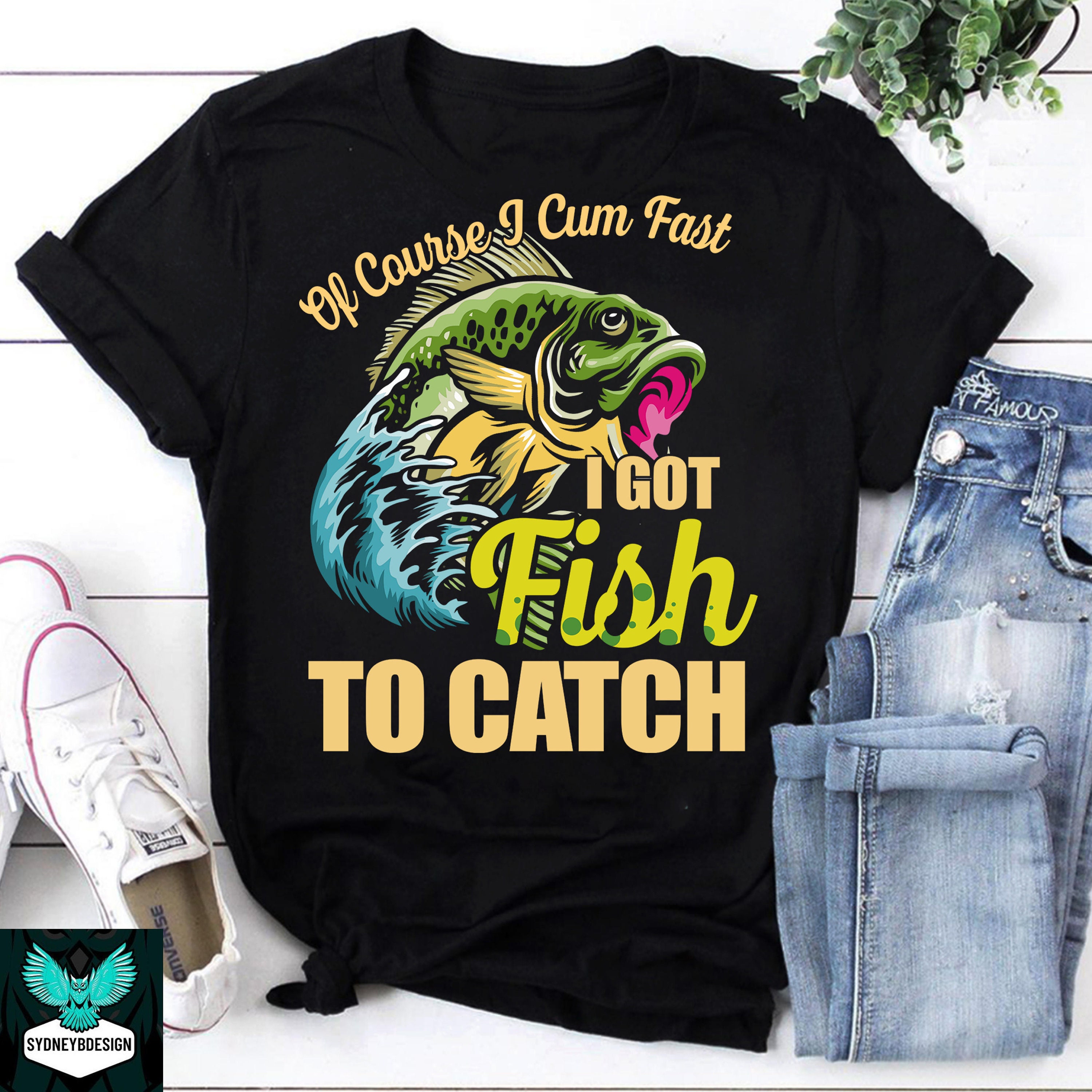 Work less fish more fishing club Long Sleeve T Shirt by Glamorous Gift Ideas