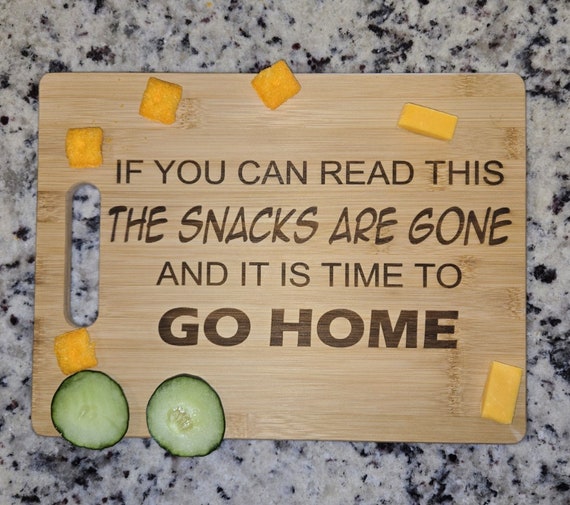 Go  home charcuterie/cutting board