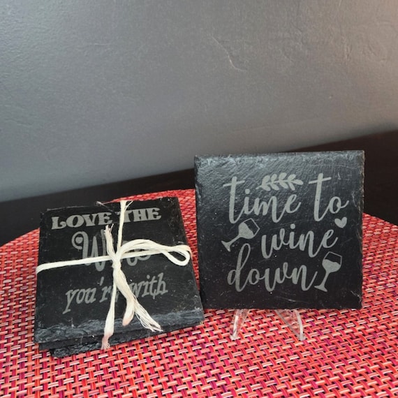 Entertaining funny wine coasters