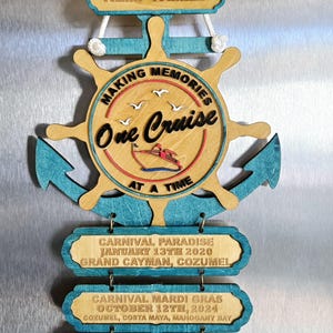 Personalized cruise sign, Cruise history, Cruise door decor, Carnival Cruise,  Cruise decoration, Cruise door magnet, Cruise door banner