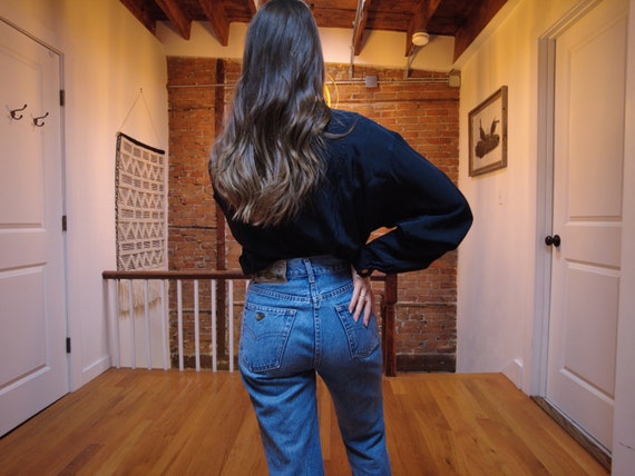 Black "Clock" Themed Button Up featuring Watch Fa… - image 3