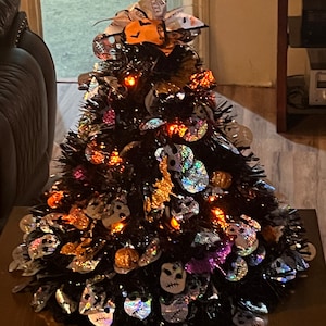 Halloween, Halloween decoration, Halloween Decor, Lil Halloween Tree, Lil Tree, Halloween Tree