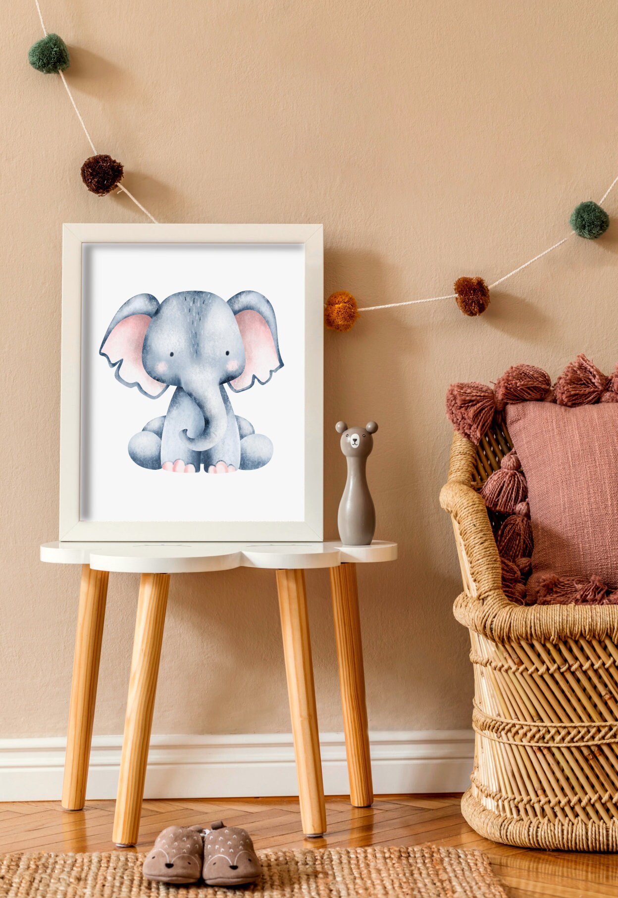 Set of 4 Printable Posters for Kids Room BABY Animals Posters - Etsy