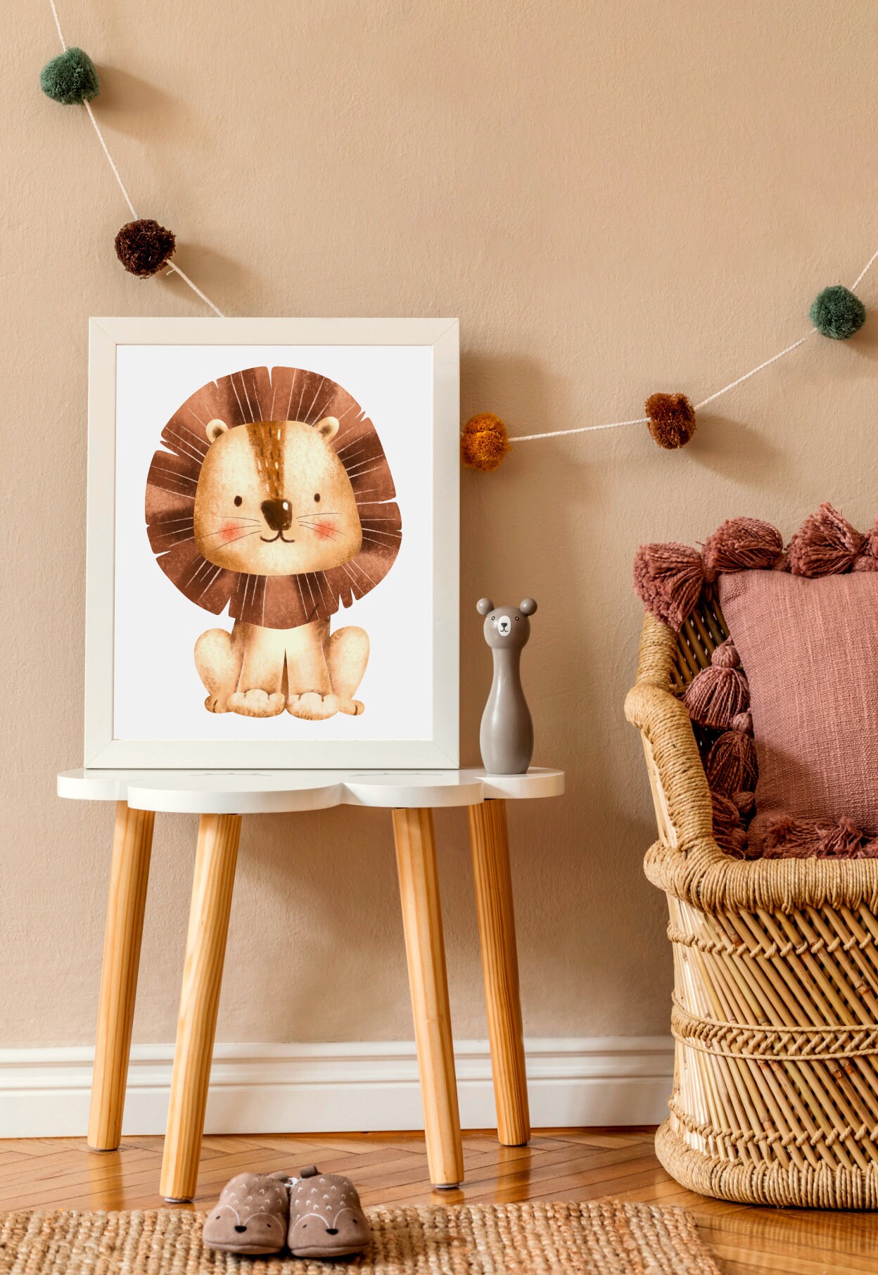 Set of 4 Printable Posters for Kids Room BABY Animals Posters - Etsy