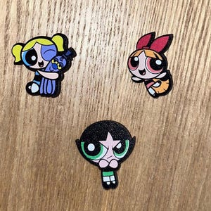 PP Mini Wooden Brooches, wooden pins, wooden gift, wooden jewellery, wooden accessories, cute gift (PP inspired themes)