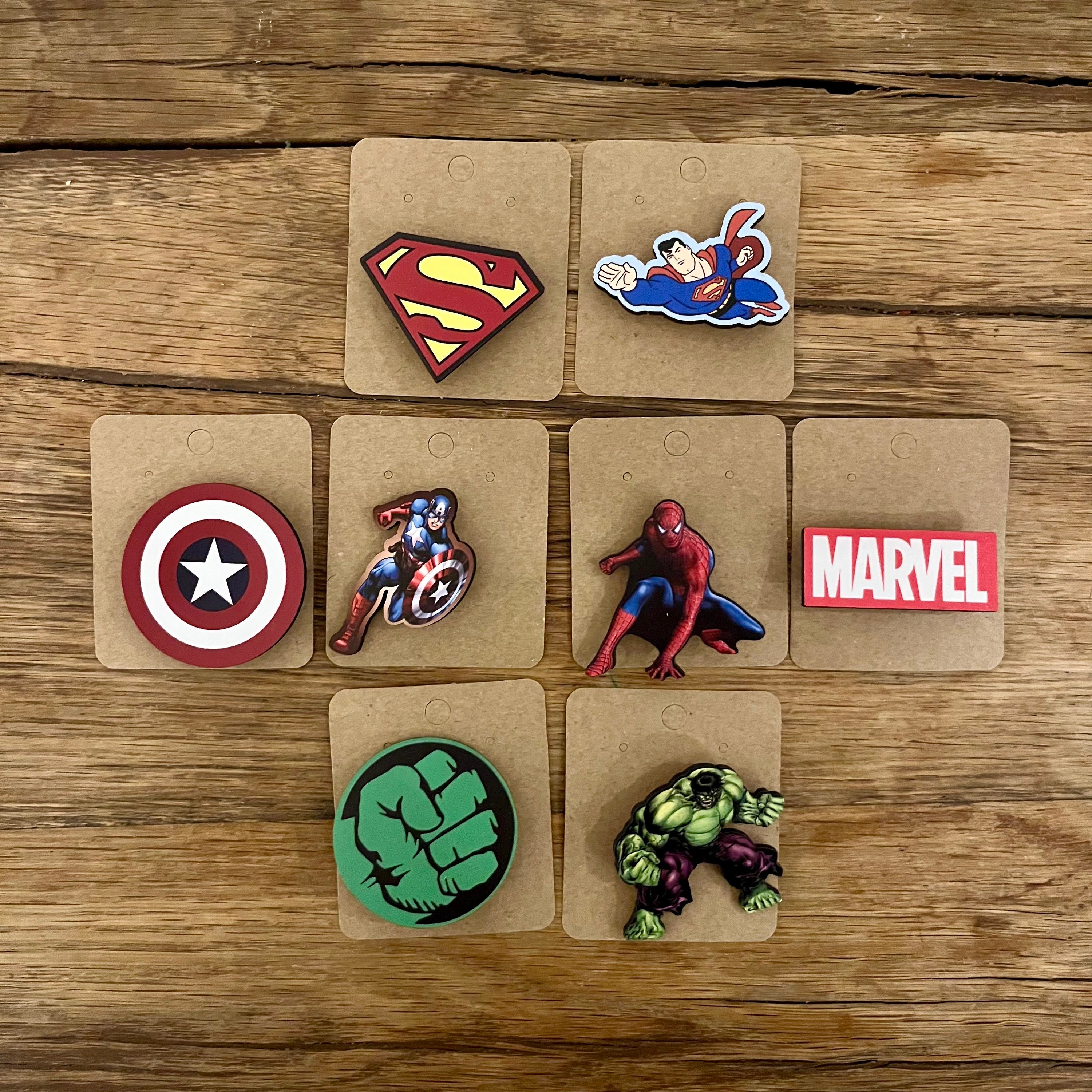 Super Heroes Wooden Brooch, Marvel Wooden Pin, Wooden Gift, Wooden  Jewellery, Wooden Accessories, Cute Gift 