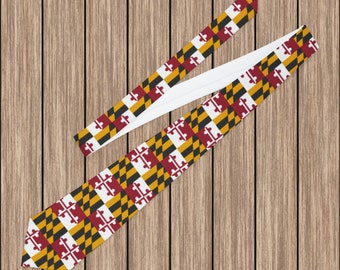 Maryland Flag Necktie