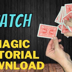 Tutorial de truque de cartas mágicas para download digital – Catch