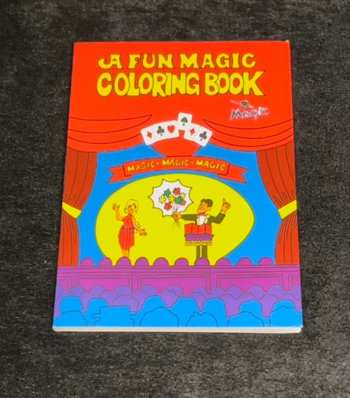 Magic Coloring Book Magic Trick Medium Size Video Instructions Included