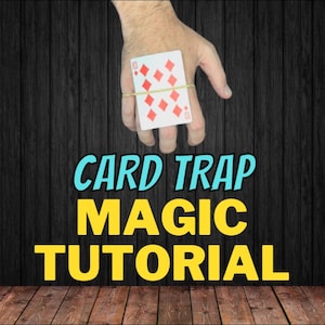 Magic Card Trick Tutorial - Kartenfalle Digitaler Download