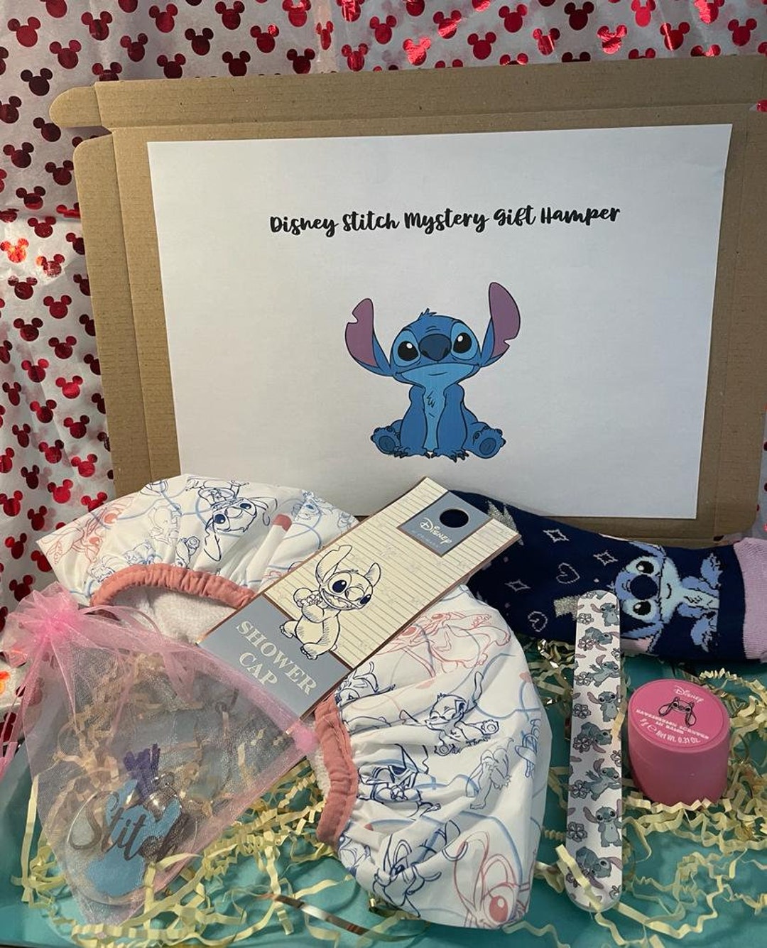Stitch Mystery Box, Random Box Stitch, Gift Box Stitch, Blue Gift Box,  Random Gift Box, Gift for Woman Man Child 