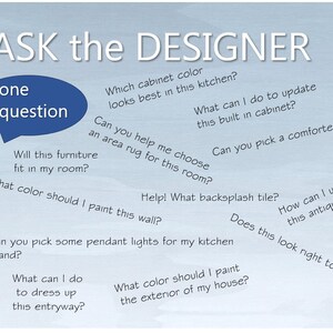 Your Design Question Answered E-Design Decor Help for Interior and Exterior