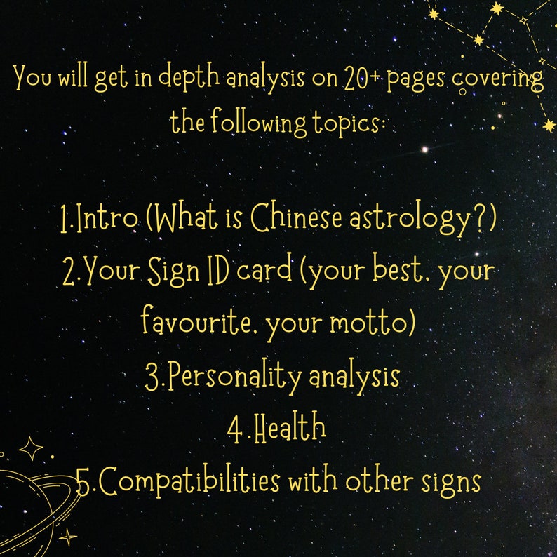 Chinese Astrology Reading, Birth Chart Reading, Astrology Chart