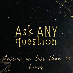Respuesta astrológica rápida y personalizada. ¡Su pregunta resuelta en 24 horas!