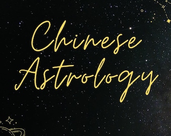 Chinesische Astrologie, Geburtshoroskop, Astrologie-Diagramm, Geburtshorst, Sternzeichen, Psychische Zukunft, Astrologie