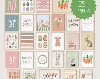 Easter Printable Wall Art | Easter Gifts | Easter Digital Art | Easter Decorations | Easter Egg Art | Spring Wall Art | Easter Prints