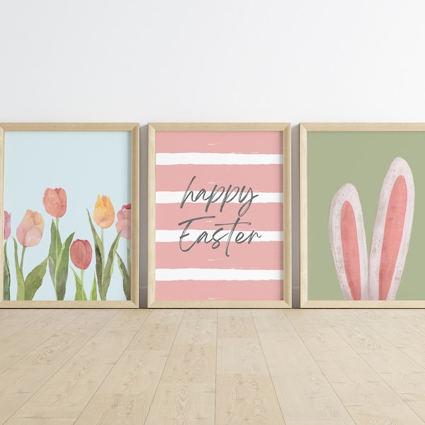 Easter Printable Wall Art - Etsy