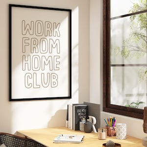 Office Wall Decor | Work from Home Office Digital Print | Office Wall Art | Home Office Decor | Funny Office Printable | Home Office Gift