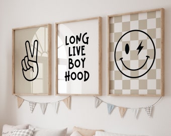 Jungen druckbare Kunst | Kinderzimmer Kunstdrucke | Jungen Zimmer Dekor | minimalistische druckbare Kunst | Jungen Poster | Teenager Junge Digital Download