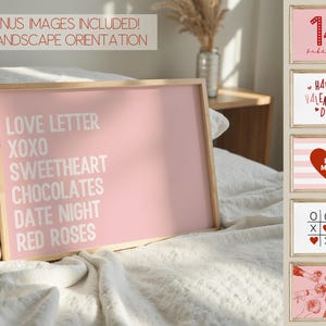 Valentines Printable Wall Art | Valentines Prints | Trendy Wall Art | Valentines Wall Art | Valentine Gifts | Valentines Wall Decor image 9