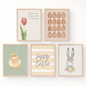 Easter Printable Wall Art | Easter Gifts | Easter Digital Art | Easter ...