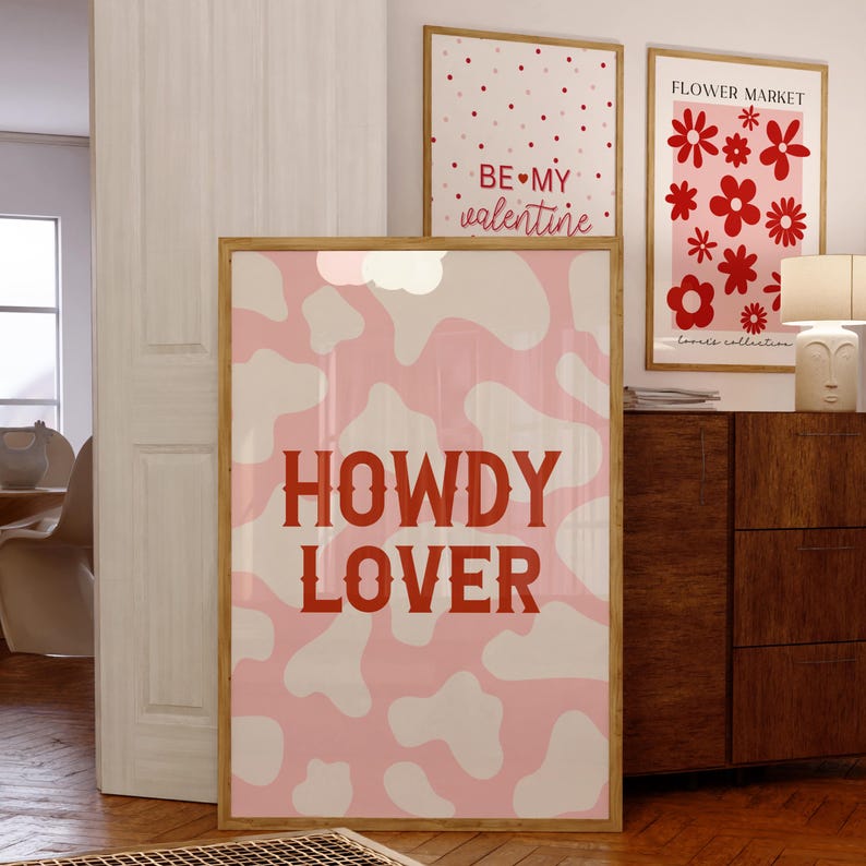 Valentines Printable Wall Art | Valentines Prints | Trendy Wall Art | Valentines Wall Art | Valentine Gifts | Valentines Wall Decor image 7