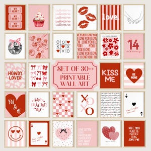 Valentines Printable Wall Art | Valentines Prints | Trendy Wall Art | Valentines Wall Art | Valentine Gifts | Valentines Wall Decor